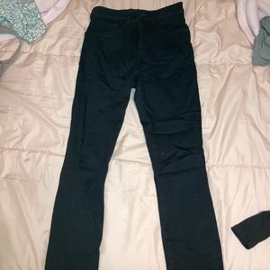 Express Brand New Never Worn Black Skinny Jeans